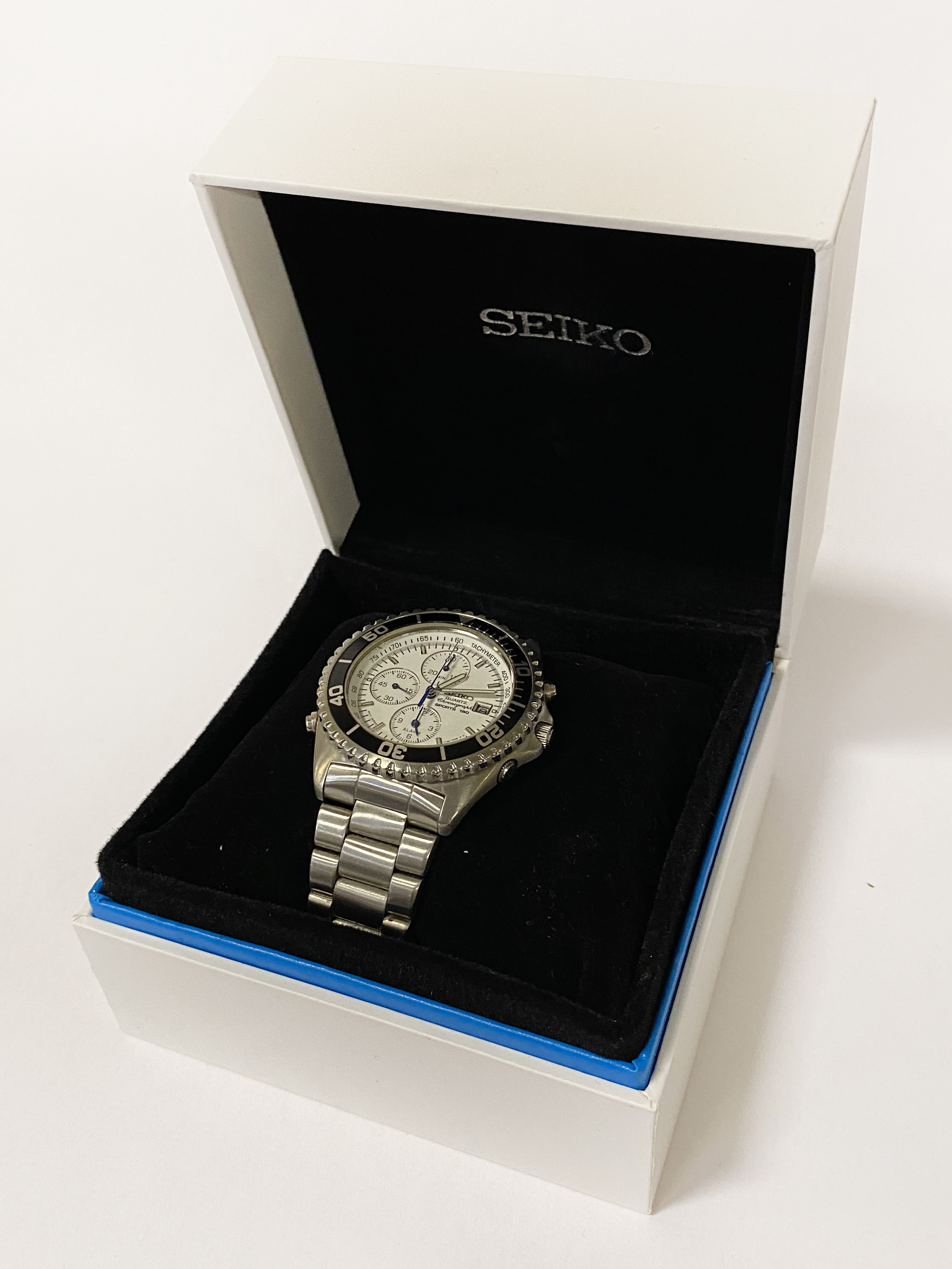 SEIKO GENTS CHRONOGRAPH SPORTS - Image 2 of 2