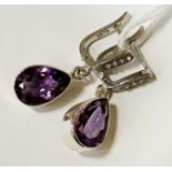 AMETHYST EARRINGS