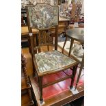 INLAID HALL CHAIR