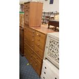 4 PIECES OF STAG BEDROOM FURNITURE