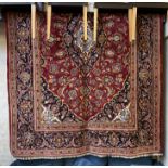 CENTRAL PERSIAN KASHAN CARPET 280CM X 195CM