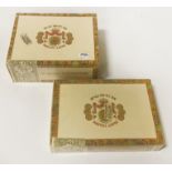 2 BOXES OF PUNCH MANUAL LUPEZ CIGARS SEALED