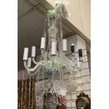 GLASS CHANDELIER