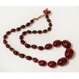 CHERRY BEAD NECKLACE