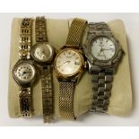 SEIKO LADIES WATCH & 3 OTHER WATCHES