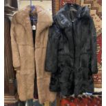 TWO FUR COATS