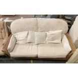 RATTAN SETTEE