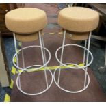 2 BOUCHON STOOLS WITH CHAMPAGNE CORK