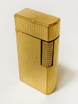 DUNHILL GOLD PLATED LIGHTER