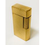 DUNHILL GOLD PLATED LIGHTER