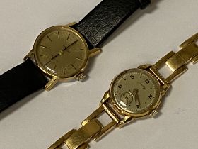 OMEGA LADIES WATCH & ANOTHER BY HERTIG