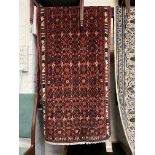 FINE NORTH WEST PERSIAN MALAYER RUNNER 268CM X 83CM