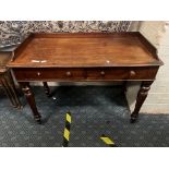 VICTORIAN 2 DRAWER DESK