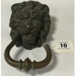 LION DOOR KNOCKER