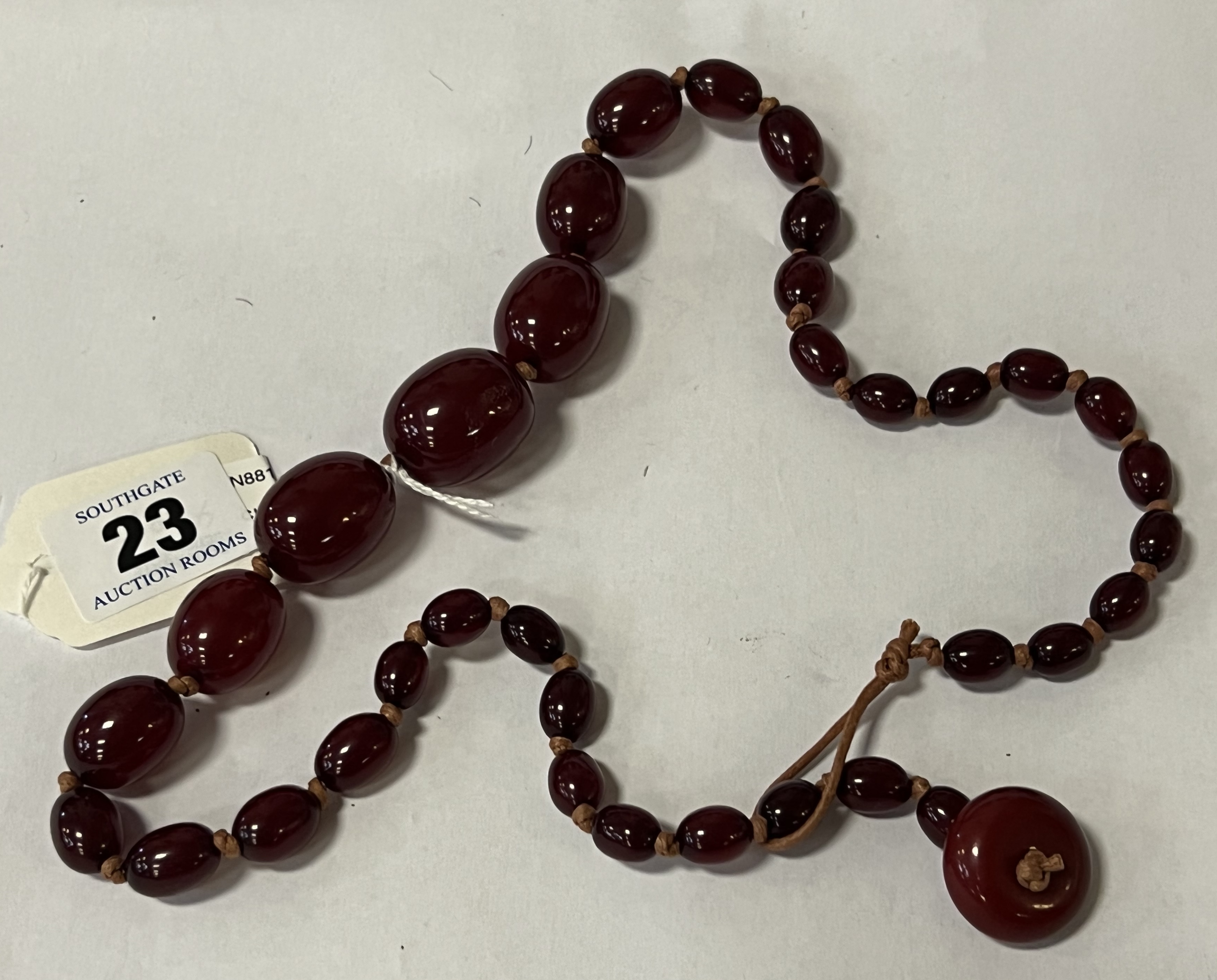 CHERRY BEAD NECKLACE