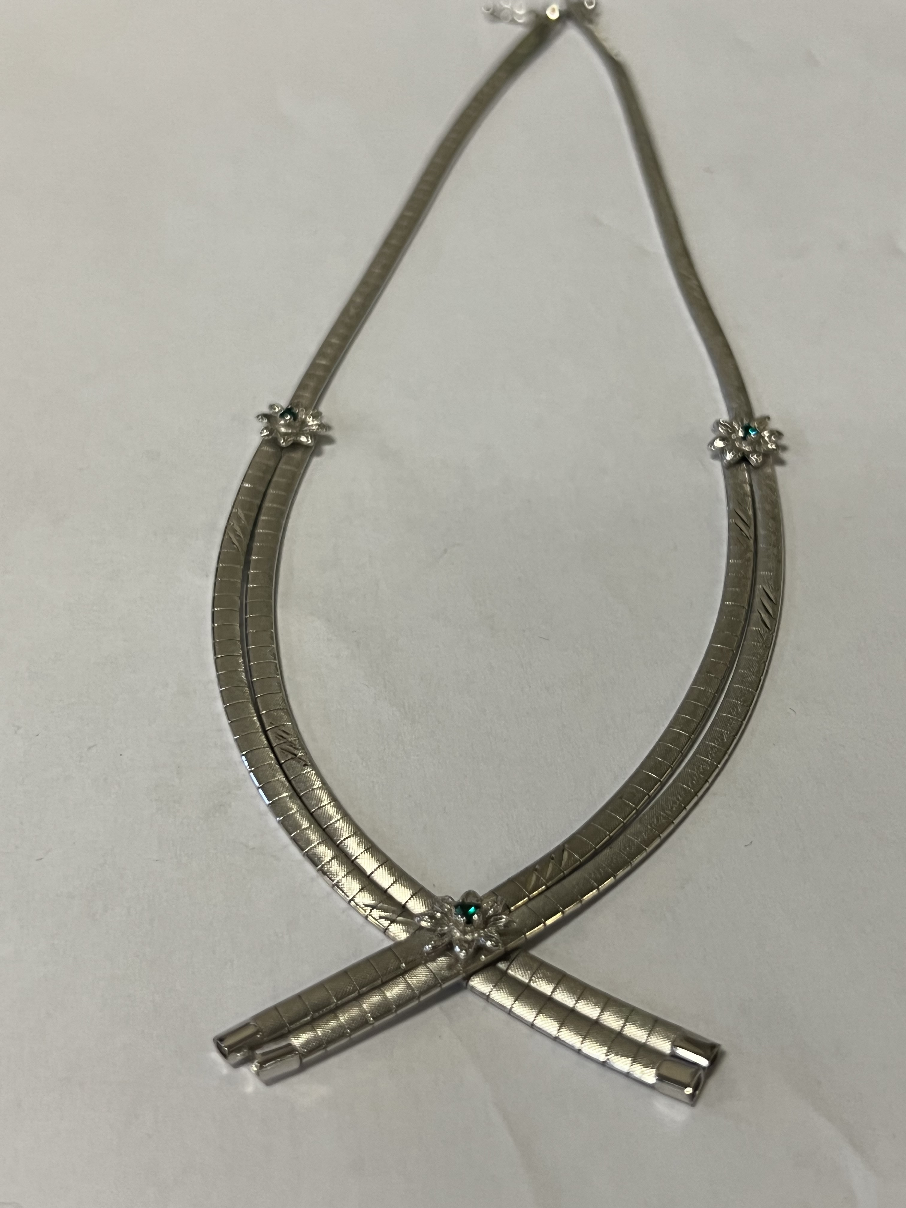 925 SILVER NECKLACE / COLLARETTE