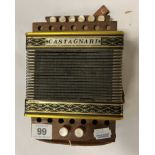 A CASTAGNARI MINE MELODEON IN GREAT CONDITION - WORKING