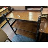 3 TIER BUFFET TROLLEY