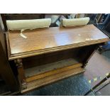 VICTORIAN OAK BOOKCASE