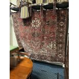 FINE NORTH WEST PERSIAN HERIZ CARPET 338CMS X 262CMS