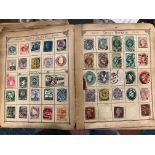 LARGE SELECTION OF STAMPS IN ALBUMS & LOOSE