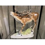 HEREND STAG FIGURE 31CMS (H) APPROX A/F