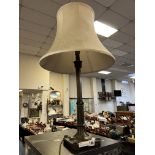 BECO BRASS LAMP 72CMS (H) INC SHADE
