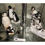 COLLECTION OF PENGUIN FIGURES TO INCLUDE USSR