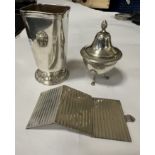 COLLECTION OF SILVER ITEMS 800 A/F 12OZS APPROX
