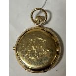 18 CT. GOLD FULL HUNTER POCKET WATCH IN IT'S ORIGINAL BOX BY FRODSHAM