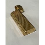 CARTIER GOLD PLATED LIGHTER IN BOX