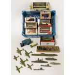 COLLECTORS CARS & BRITAINS FIGURES, MILITARY/ NAVAL ITEMS