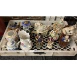 AN ASSEMBLAGE OF PORCELAIN INCLUDING A/F