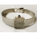 OMEGA WHITE GOLD LADIES COCKTAIL WATCH 25MM APPROX INCLUDING CROWN