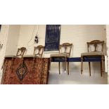 4 VICTORIAN CHAIRS