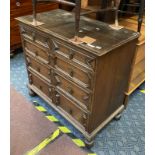 MAHOGANY CHEST OF DRAWERS