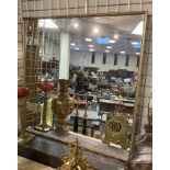 LARGE GILT FRAMED MIRROR