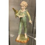 ROYAL WORCESTER - PARAKEET BOY - 18 CMS (H)