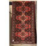 PERSIAN RUNNER WOOLEN CARPER FROM IRAN - HANDMADE