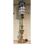 TALL TIFFANY TABLE LAMP 85CMS APPROX
