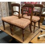 4 DINING CHAIRS