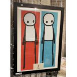 FRAMED POSTER BY STIK WITH SISTER 75CMS (H) X 48CM (W) TOGETHER