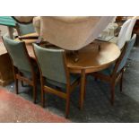 G-PLAN TABLE & 4 CHAIRS