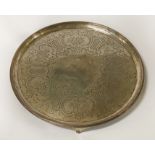 H/M SILVER TRAY 1792 LONDON 20OZS APPROX