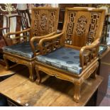 PAIR OF CHINESE CHAIRS