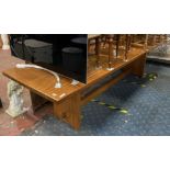 LARGE REFECTORY TABLE