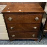 VICTORIAN 3 DRAWER CHEST