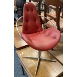 RED DESIGNER CHAIR