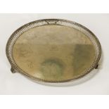 H/M SILVER TRAY 1914 LONDON 22OZS APPROX