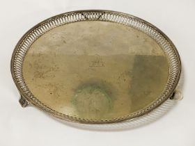 H/M SILVER TRAY 1914 LONDON 22OZS APPROX